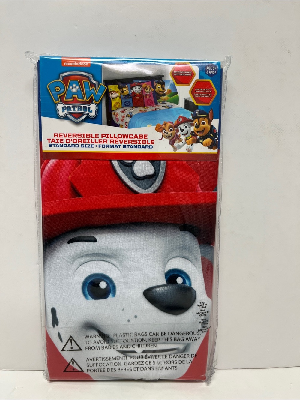 Paw Patrol Marshall Face Pillowcase